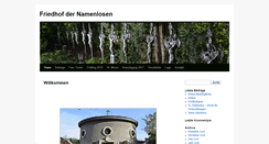 Desktop Screenshot of friedhof-der-namenlosen.at